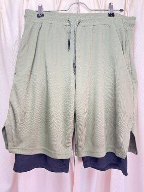 Workout Sport Shorts Men's Size 2XL Athletic Shorts